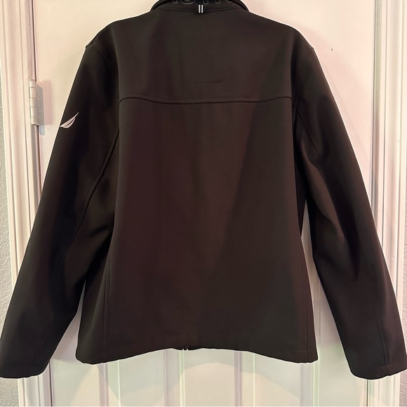 Nautica Men’s Black Performance Jacket Size Medium – Like New - Picture 5 of 8